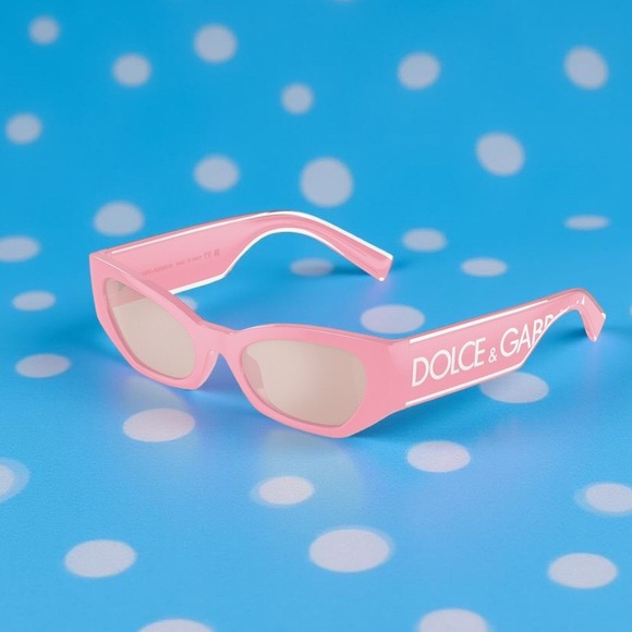 New Dolce & Gabbana Pink Sunglasses - Picture 1 of 4